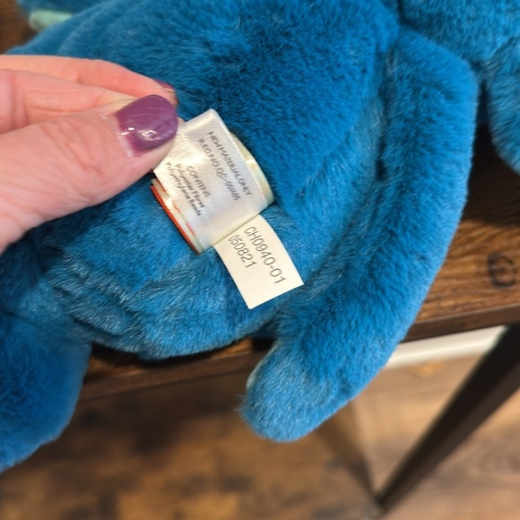 Plush Elephant Ellie-Berry B. Toys Plush Blue - Soft Stuffed Animal NEW with Tag - Picture 7 of 10